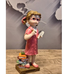 MESLEKLER BİBLOSU BAYAN ÖĞRETMEN-20CM