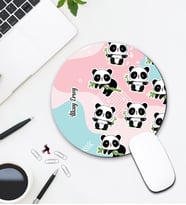 Kişiye Özel Panda Tasarımlı Mouse Pad 164