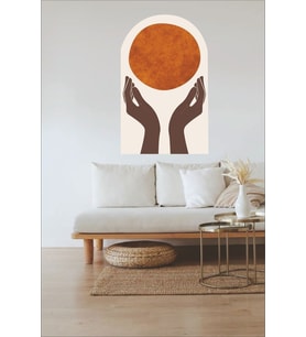 Velaris Boho Bohem Renkli Duvar Sticker