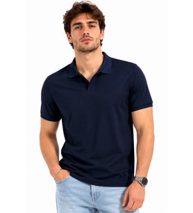 Erkek Polo Yaka Kısa Kollu Tişört Regular Kalıp T6103 BGL-ST05548