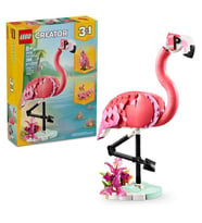 LEGO Creator 3ü 1 Arada Vahşi Hayvanlar Pembe Flamingo 31170