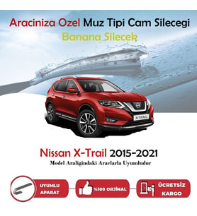 Nissan X-Trail Muz Silecek Takımı 2015-2021