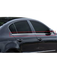 Drs Tuning Passat Uyumlu 3C B6 Cam Çıtası 4 Parça Krom 2005-2011