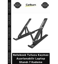 Ergonomik Dizüstü Bilgisayar Tablet Notebook Tutucu Kaymaz Ayarlanabilir Laptop Standı 7 Kademe