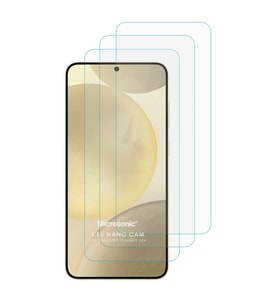 Microsonic Samsung Galaxy S24 Screen Protector Nano Glass Cam Ekran Koruyucu (3`lü Paket) (Renksiz)