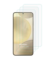 Microsonic Samsung Galaxy S24 Screen Protector Nano Glass Cam Ekran Koruyucu (3`lü Paket) (Renksiz)