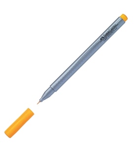 FABER CASTELL GRİP FİNEPEN 0.4mm. KROM SARISI