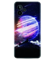 General Mobile GM 24 Pro Kılıf Silikon Desen Özel Seri Super Planet 1797