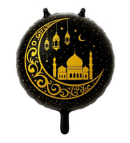 Hoş Geldin Ramazan Siyah Ramazan Folyo Balon 1 Adet