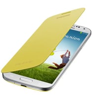 Galaxy S4 ile Uyumlu Flip Cover Kılıf Sarı EF-FI950BYEGWW