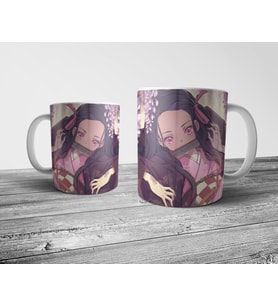 Pixxa Nezuko Kamado - Demon Slayer Kupa Bardak Model 1