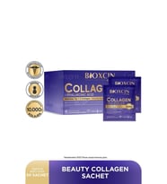 Bioxcin Beauty Collagen Toz 30 Saşe X 10.000 Mg Tip 1 - Tip 3 Hidrolize Kolajen - Keratin (Krem)