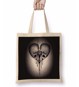 Coraçao Skull Bez Çanta Uzun Saplı