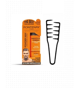 Fontenay Saç Şekillendirici Pudra Toz Wax Ultra Strong 20gr + Mucizevi Saç Tarağı 2'li Set