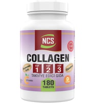 Ncs 180 Tablet Hidrolize Collagen Tip 1-2-3 Glutatyon Vitamin C