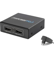 Hadron HDMI Splitter 1.4V 1080P 3D 1 Giriş 2 Çıkış Hadron HDX-1284 (Siyah)