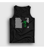 Presmono Unisex Siyah Spiral Marilyn Manson Atlet 38819tt