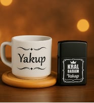 Çakmaklı Kahve Seti