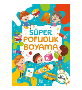 Süper Pofuduk Boyama Kitabı