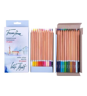 St. Petersburg White Nights Aquarell Kalem Seti 24 Renk Karton Kutu 