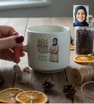 Kişiye Özel Karikatürlü Best Mom Ever Anneye Hediye T Kupa Anneler Günü Hediyesi