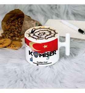 Komiser Latte Fincanı