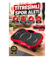 Titreşimli Egzersiz Platformu – Kaymaz Yüzeyli Kompakt Ev Tipi Spor Aleti