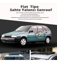 Fiat Tipo Parlak Siyah Yalancı Çakma Sahte Sunroof