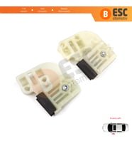 VW Transporter T5 T6 Caravelle Multivan 2003-2024 7H0837753 İçin Ön Sol Cam Kriko Klips Ayak Seti