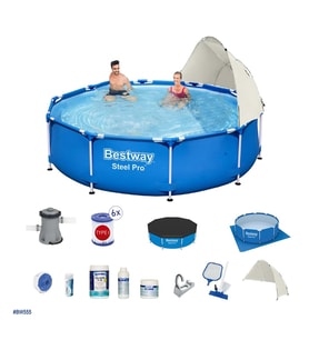 Bestway Gölgelikli Prefabrik Havuz Seti 305x76cm BW555 56677