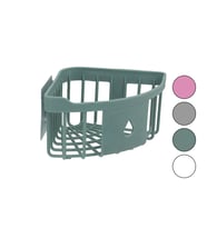 ÜÇGEN KÖŞELİK  BANYO - MUTFAK ORGANİZERİ  RENKLİ PLASTİK   YAPIŞKANLI MONTAJ (4767)