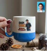 Kişiye Özel Karikatürlü Babaya Hediye Daddy Cool Kupa Bardak Pro Babalar Günü Hediyesi