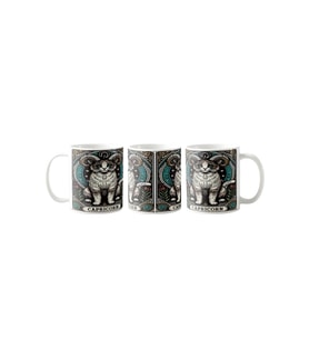 Ghostbastır Design Oğlak Burcu Kupa Bardak Tek Adet K092