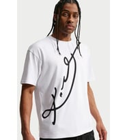 Nike NBA Kobe Dri-FIT Loose Fit Erkek Bol Kesim Baketbol Tişört Beyaz