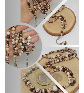 Jasper Taşı 99luk Tesbih 8mm (4441)