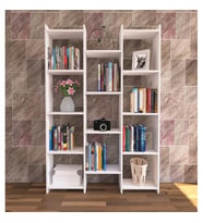 Kitaplık Mert Modern Beyaz