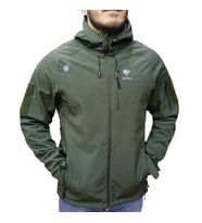 Wolftrap 5 Cepli Kapüşonlu Softshell Soğuk Geçirmez Mont Haki