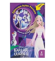 Karlar Ülkesi 2 Eğlenceye Açılan Pencere Çıkartmalı Boyama Kitabı