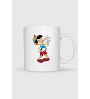 Pinocchio Jiminy Cricket Animation Baskılı Kupa Bardak