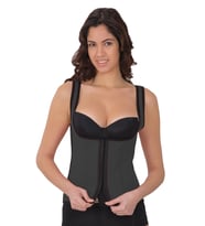 Mulvxbrf Brf02 Gri Mı 9173 Terletici Agraflı Göğsü Açık Atlet Korse (Mulvix)