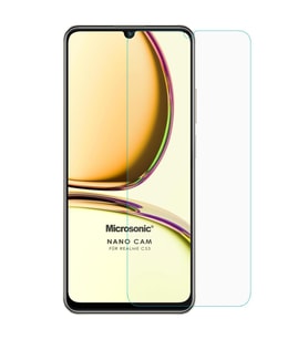 Microsonic Realme C53 Nano Glass Cam Ekran Koruyucu (Renksiz)