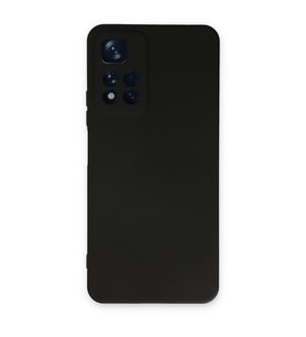 Xiaomi Redmi Note 11 Pro Plus 5g Kılıf Nano İçi Kadife Silikon - Siyah