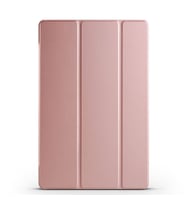 Lexroo Galaxy Tab S9 FE Plus Smart Cover Standlı 1-1 Kılıf - Rose Gold