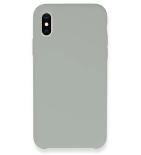 Durukar® iPhone XS Max Kılıf Lansman Legant Silikon - Açık Gri