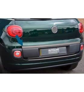 Fiat 500 L Formlu Krom Bagaj Alt Çıtası 2013 Üzeri P. Çelik