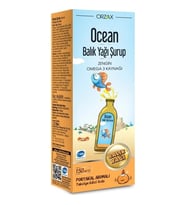 Ocean Balık Yağı Şurubu Portakal Aromalı 150ML