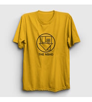 Presmono Unisex Sarı Logo The Neighbourhood T-Shirt 175650tt (Sarı)