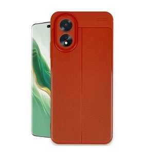 Oppo A38 Kılıf Auto Focus Kapak - Kırmızı