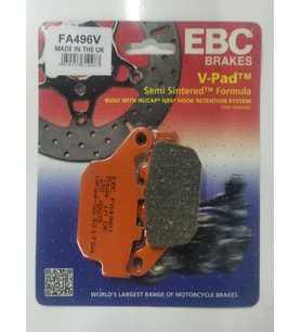 Ebc Fa496V 2014-2020 Honda NC 750 S Uyumlu Arka Fren Balatası Yarı Sinterli Bala