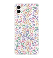 Samsung Galaxy A04  Kapak Hello Kitty Tasarımlı Şeffaf  Kılıf